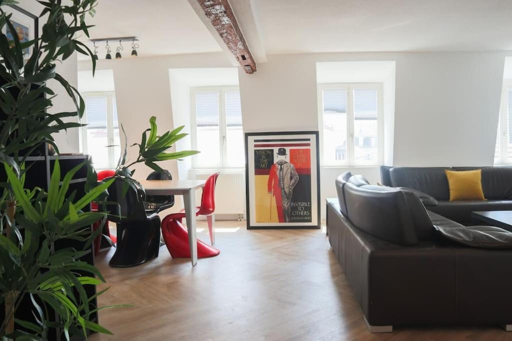 Le Contemporain, Hypercentre Mulhouse Apartman Kültér fotó