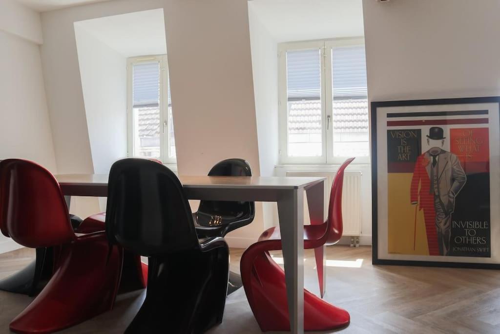 Le Contemporain, Hypercentre Mulhouse Apartman Kültér fotó
